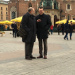 A. Danylenko and M. Stachowski on the Main Square in Cracow.